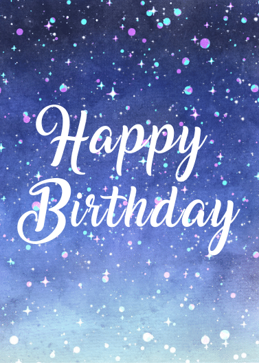 a135. Happy Birthday, Blue Card. C15 - Premium Cards from Choices - Just $2.95! Shop now at Choices Books & Gifts