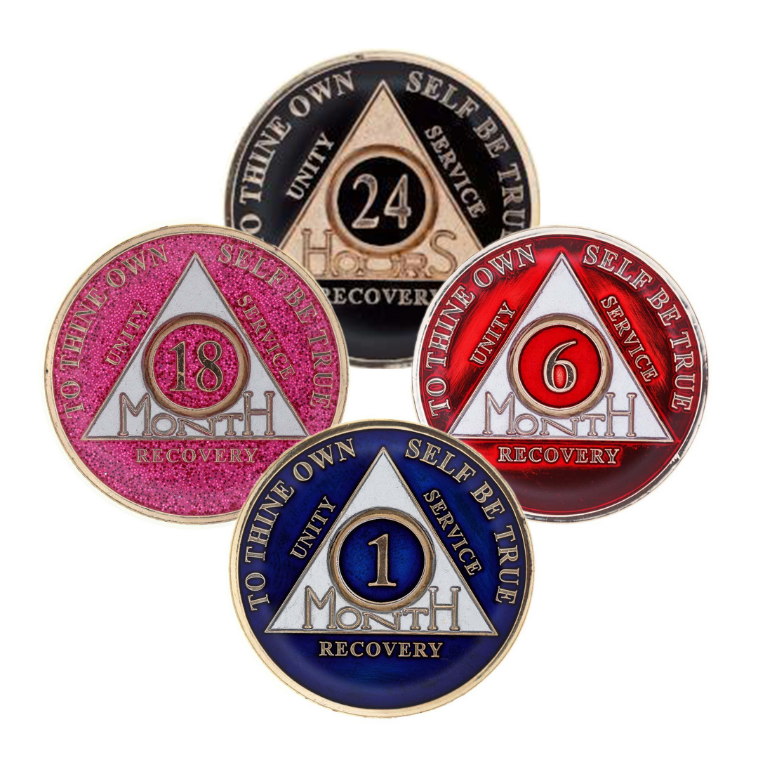 #aa118a. AA Medallion 24Hr, 1 Mo, 3 Mo, 6 Mo, 18 Months - Premium Medallions from Choices - Just $13.95! Shop now at Choices Books & Gifts